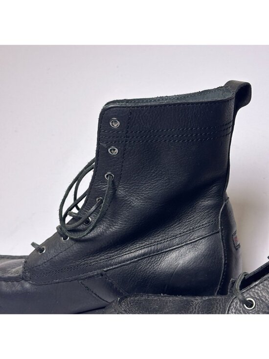 Polo Ralph Lauren Shoes Boots Streetwear Men 11.5 Westen Biker Moto Ranger Mid main image 6